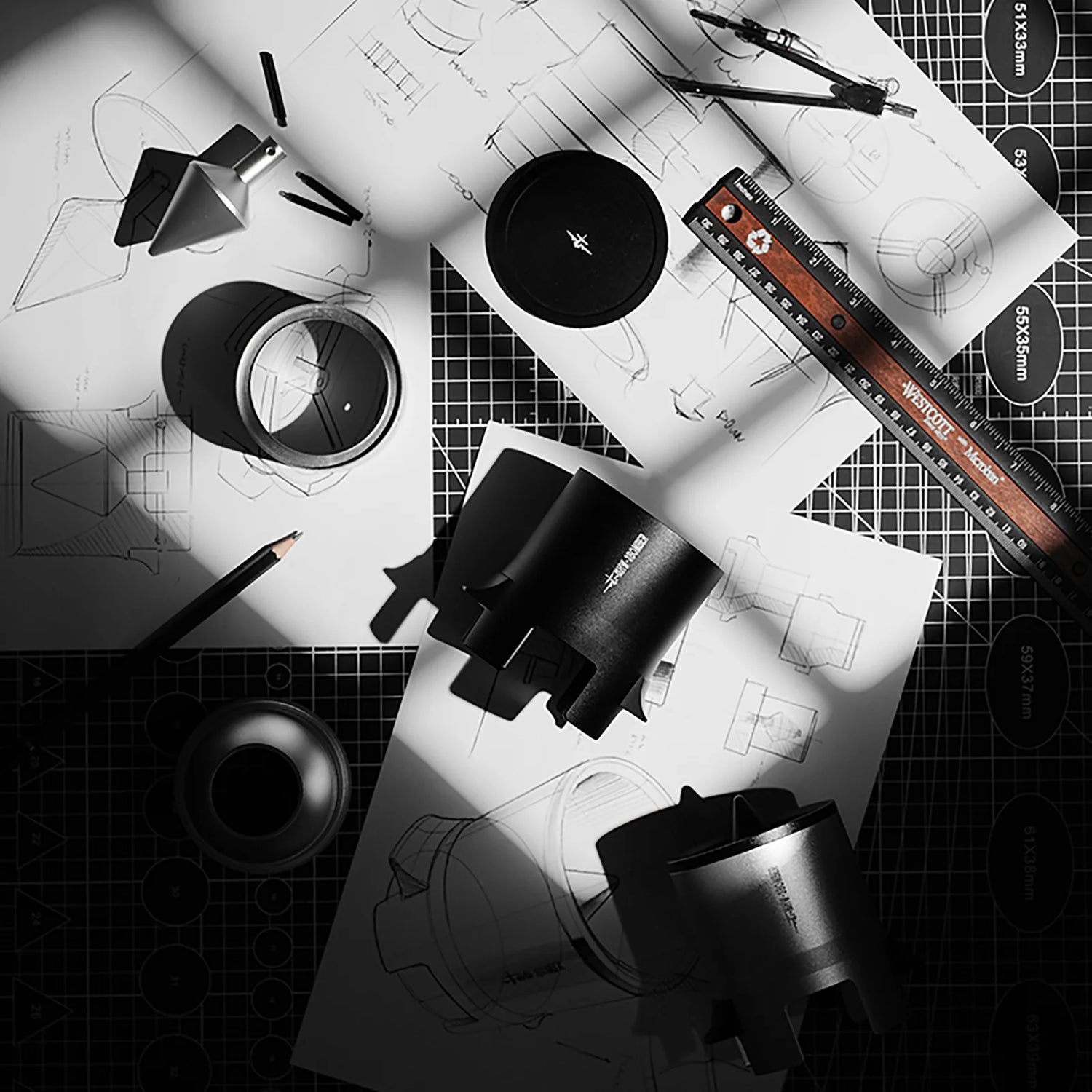 MHW-3BOMBER SE Espresso Shaker Funnel Pro- Space 58mm