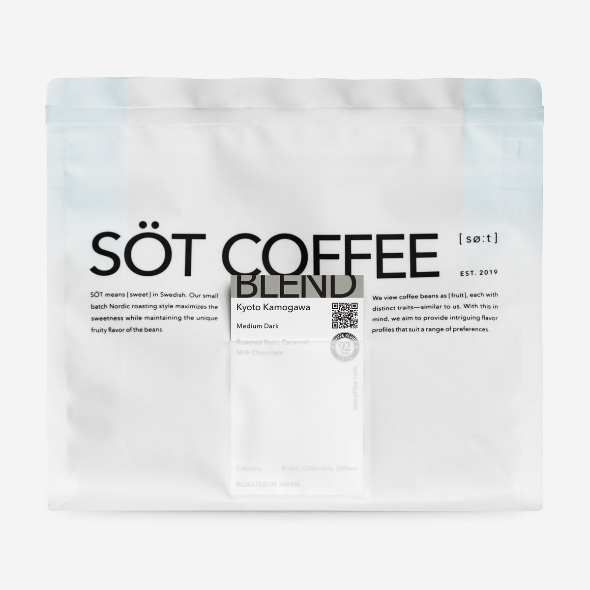 Kyoto Kamogawa Mild Blend 300g - SOT Coffee