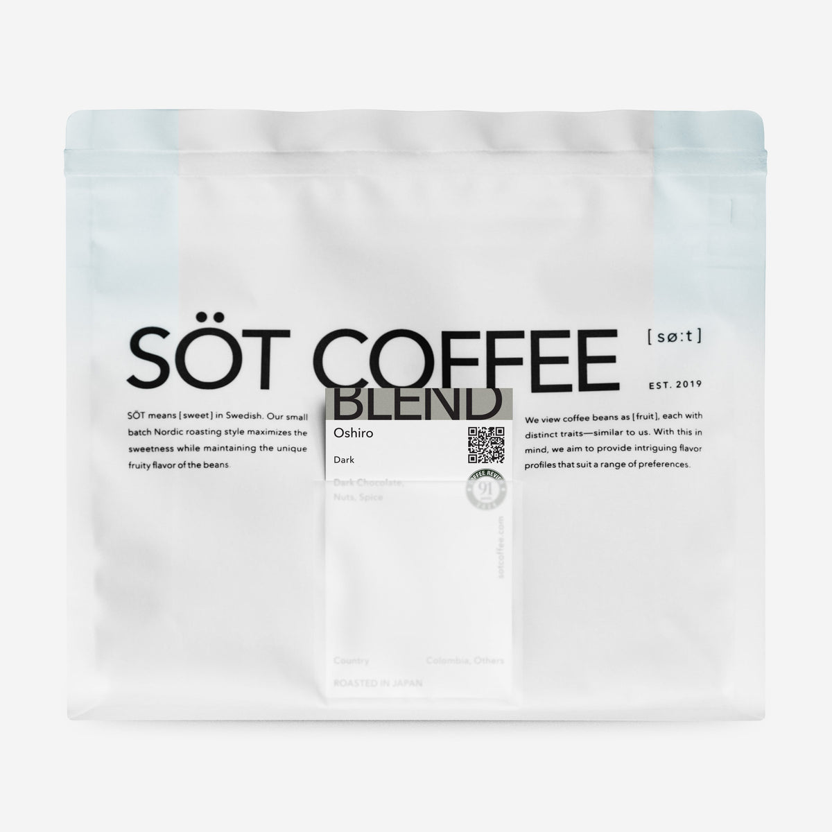 Oshiro Dark Blend 300g - SOT Coffee
