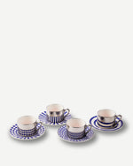 Polspotten Aunty Espresso Cup Dark Blue