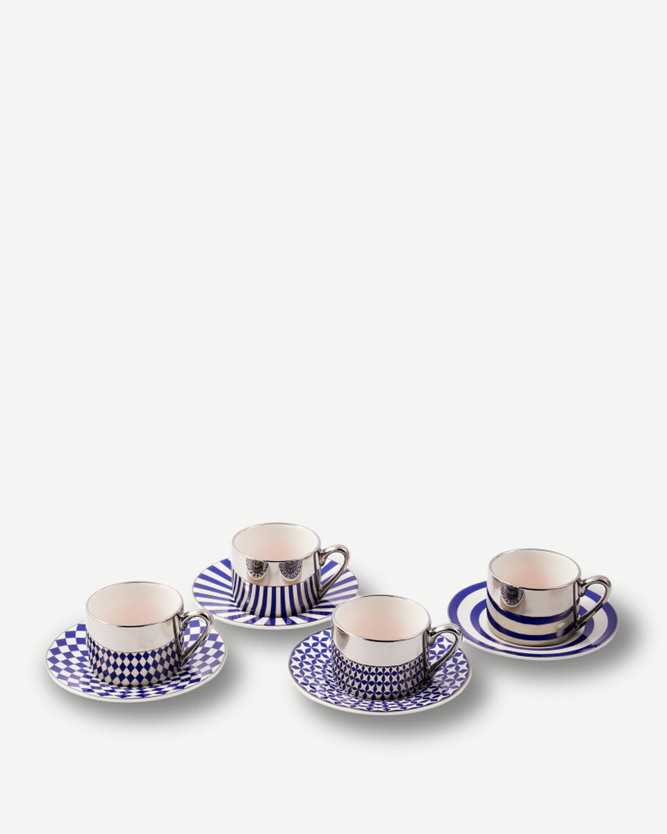 Polspotten Aunty Espresso Cup Dark Blue