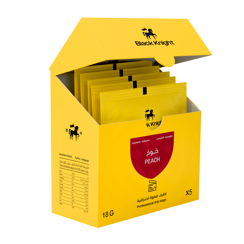 Black knight - Drip Bags- Peach