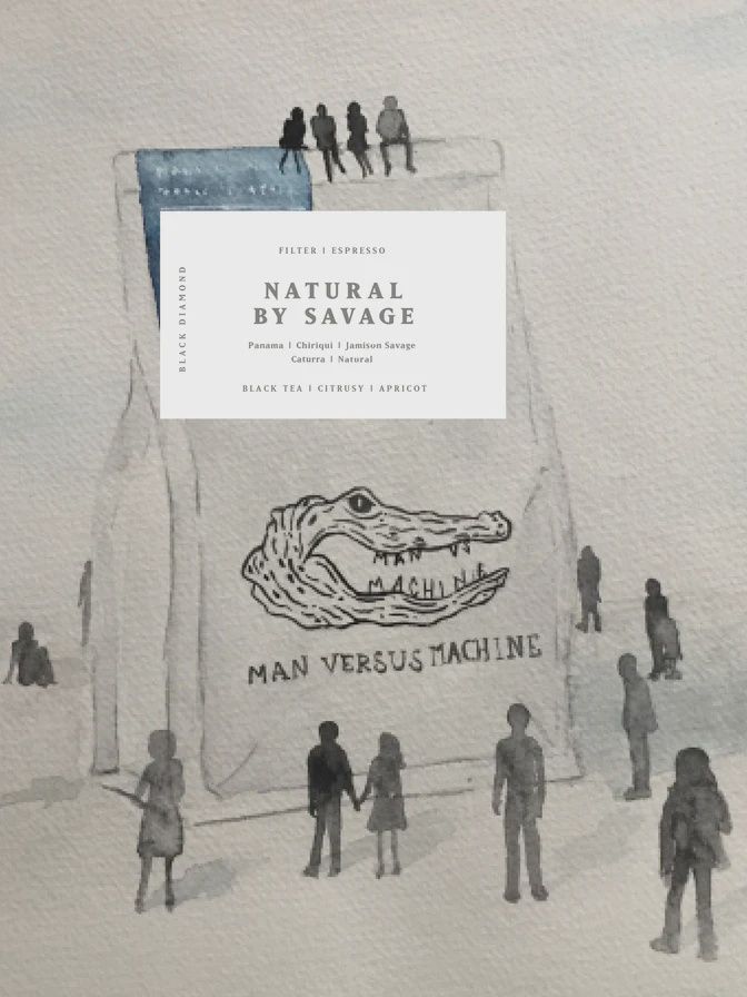 الرجل ضد الآلة - (طبيعي بواسطة Savage Black Diamond)