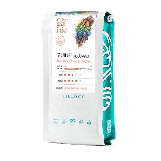 HillKoff- Organic Sop Moei Arabica Coffee, Mae Hong Son