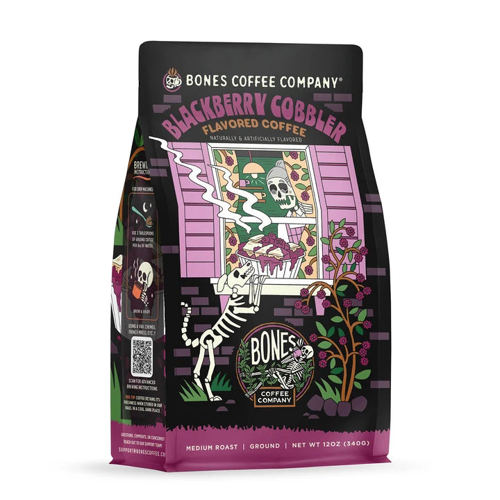 Bones Coffee Company- BLackberry Cobbler