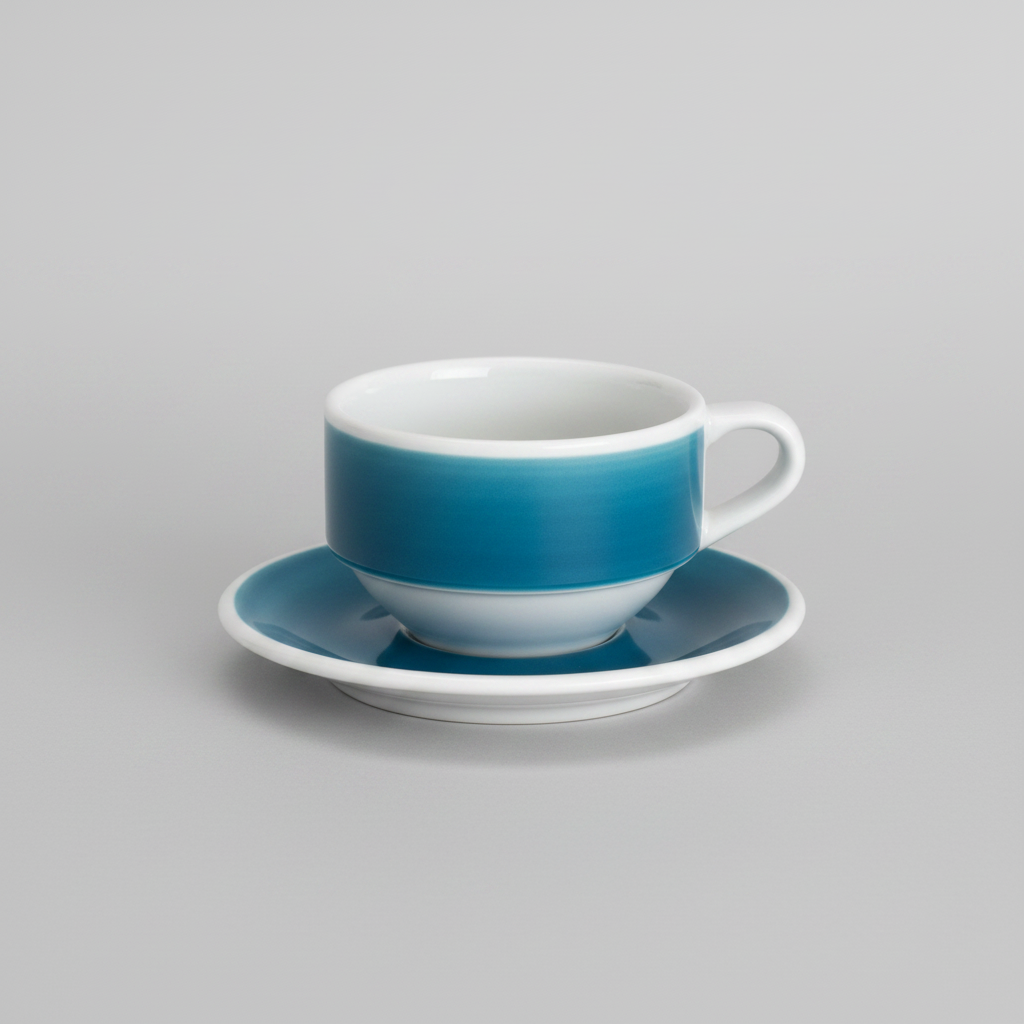 Loveramics - Deco Cups and Saucer