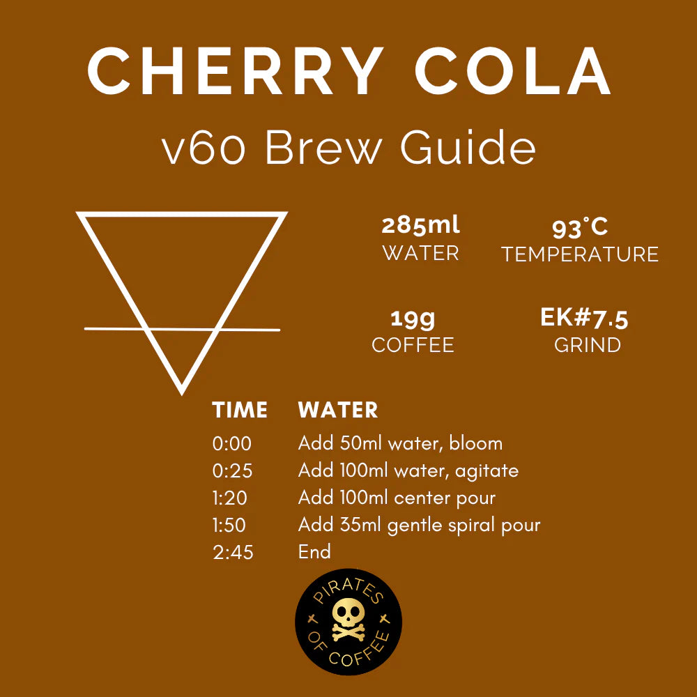 Pirates of Coffee - CHERRY COLA Yirgacheffe (Ethiopia)