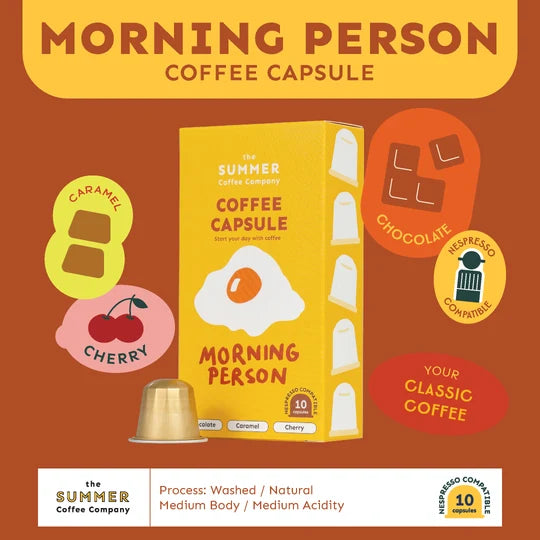Summer Coffee Company- Morning Person (Capsules)
