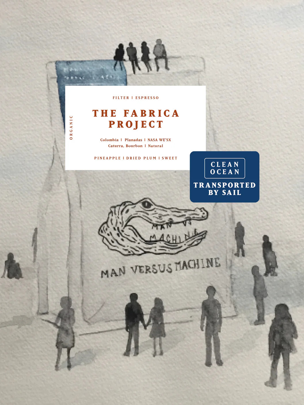 Man Vs Machine - (The Fabrica Project - Organic)