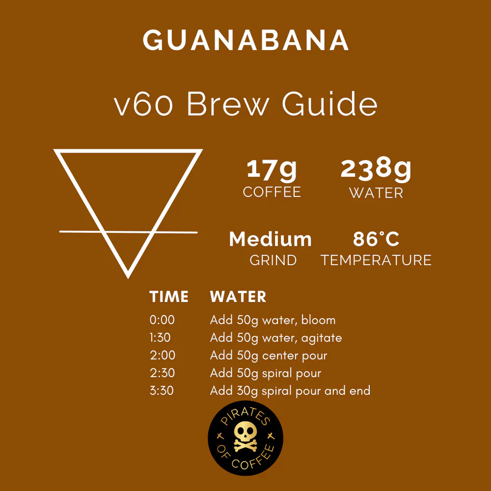 Pirates of Coffee - GUANABANA: Colombia Co-Ferment Washed