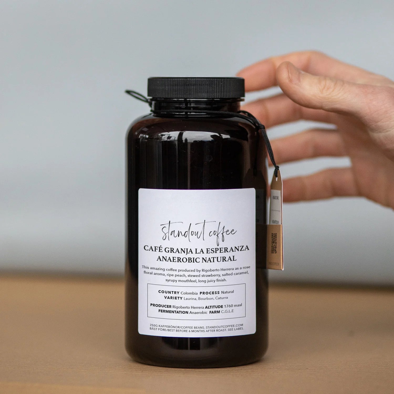 Standout Coffee- C.G.L.E Anaerobic Natural – Rigoberto Herrera, Colombia