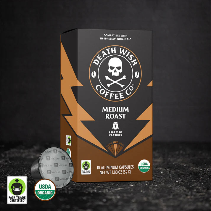 رغبة الموت - تحميص متوسط ​​(كبسولات)