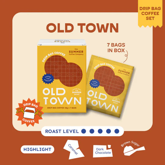 Summer Coffee Company- Old Town (Drip Bags 7x)