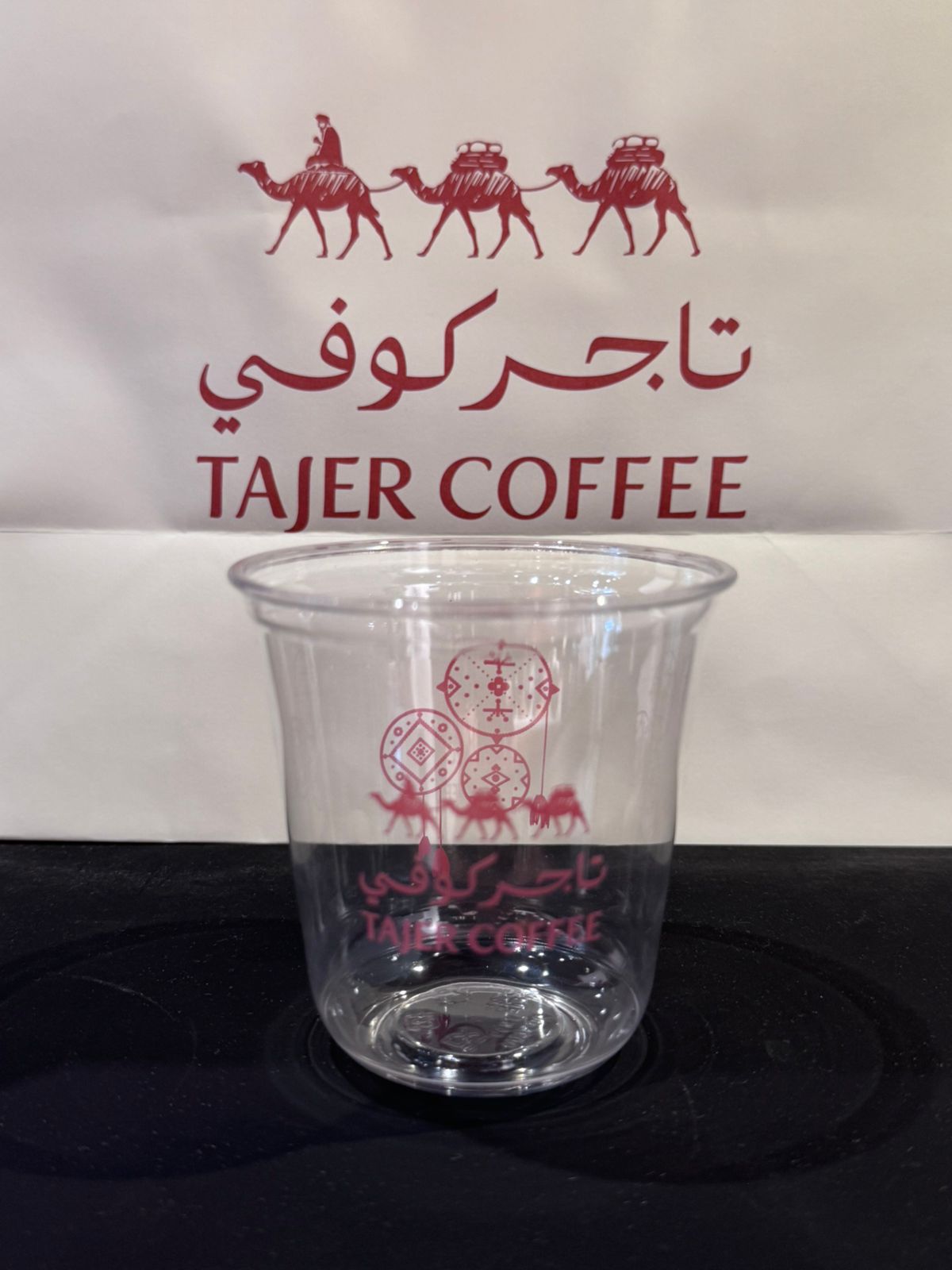 Tajer Coffee-Plastic Cups- 12oz.(10pcs)