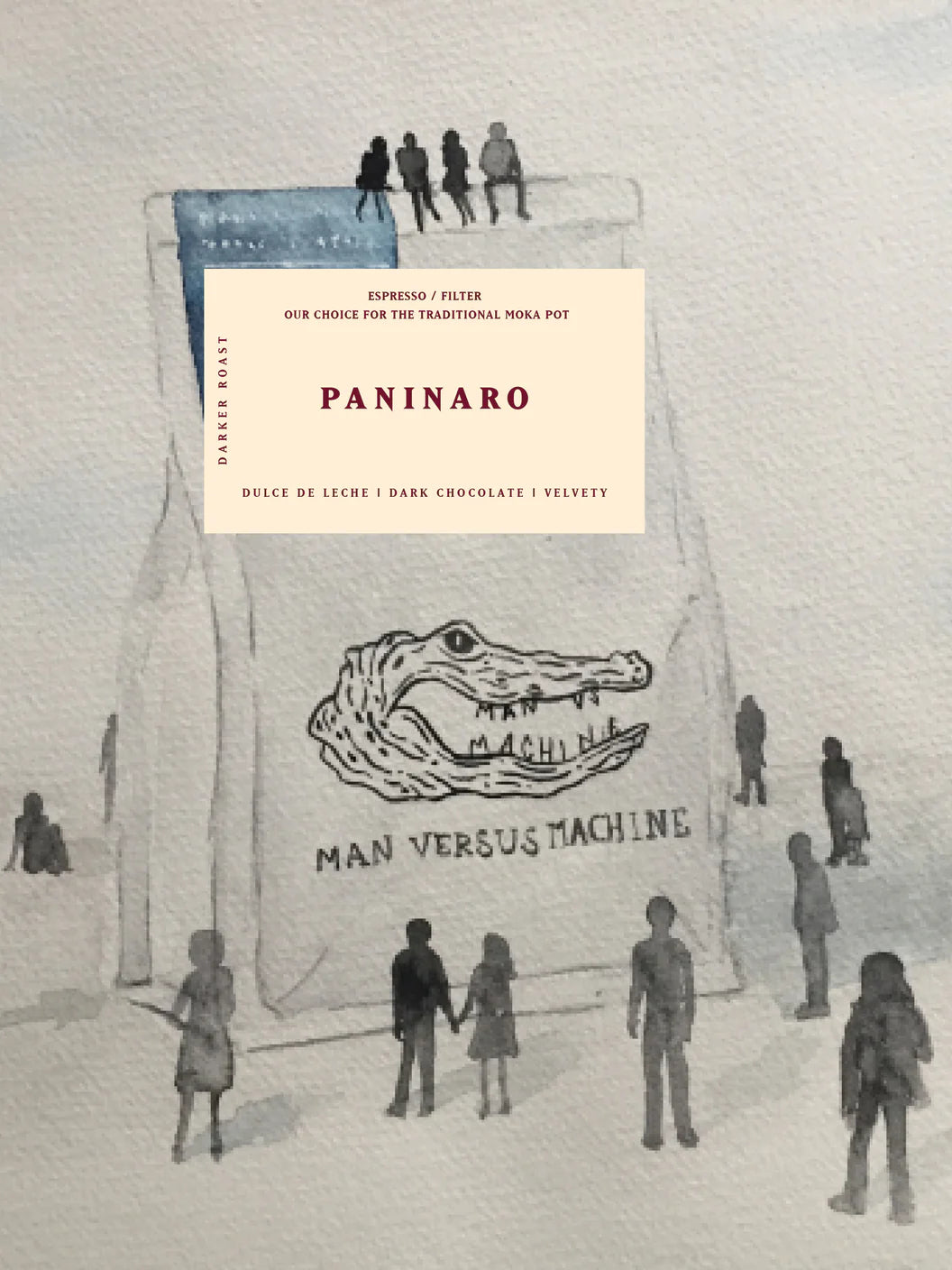 Man Vs Machine - (Paninaro)