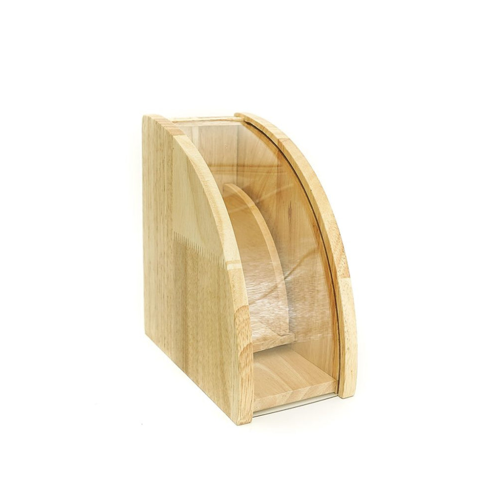 Precise Wooden Filter Paper Stand with Cover