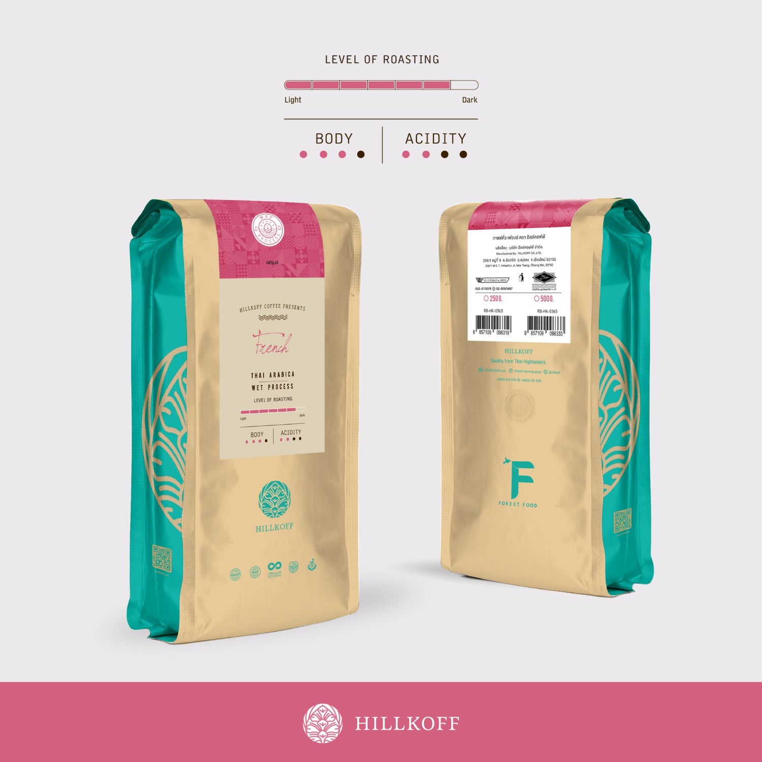 HillKoff- French Roast Arabica Coffee