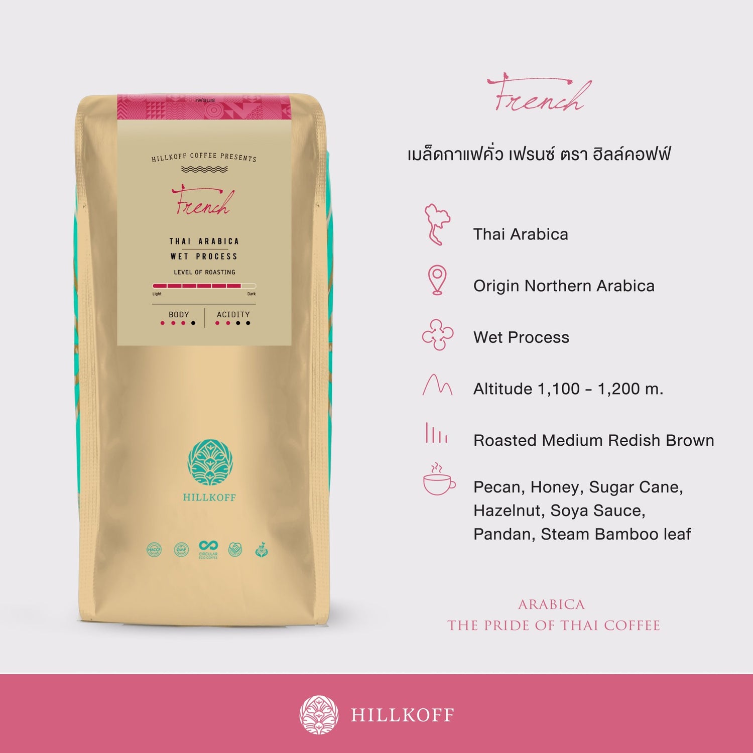 HillKoff- French Roast Arabica Coffee