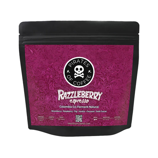 Pirates of Coffee -RAZZLEBERRY ESPRESSO: Colombia Co-Ferment Natural