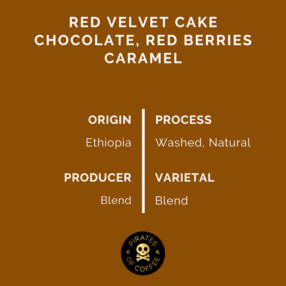 Pirates of Coffee - RED VELVET: Ethiopia Blend