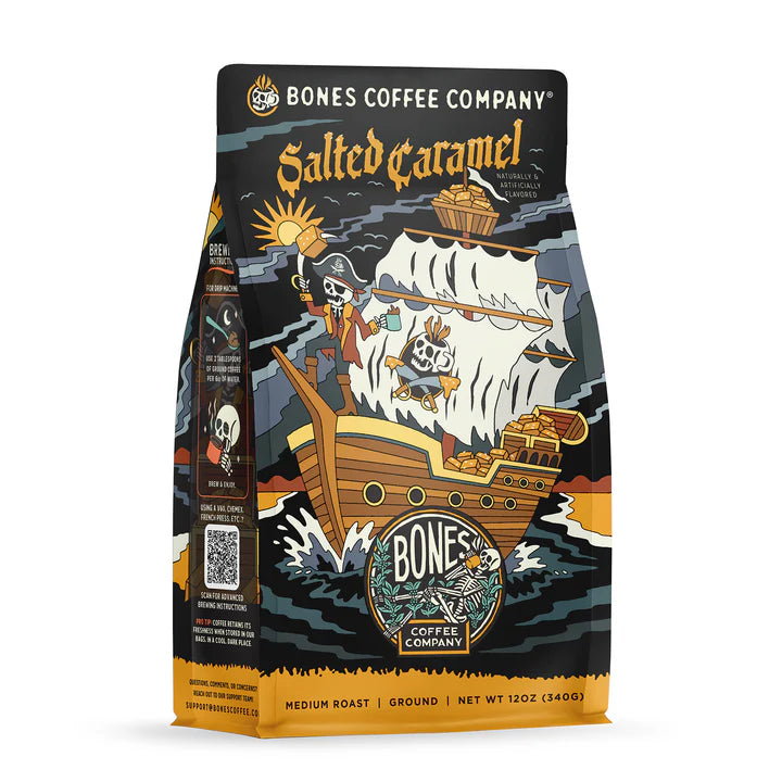 Bones Coffee Company-Salted Caramel