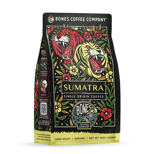 Bones Coffee Company- Sumatra Single-Origin Coffee