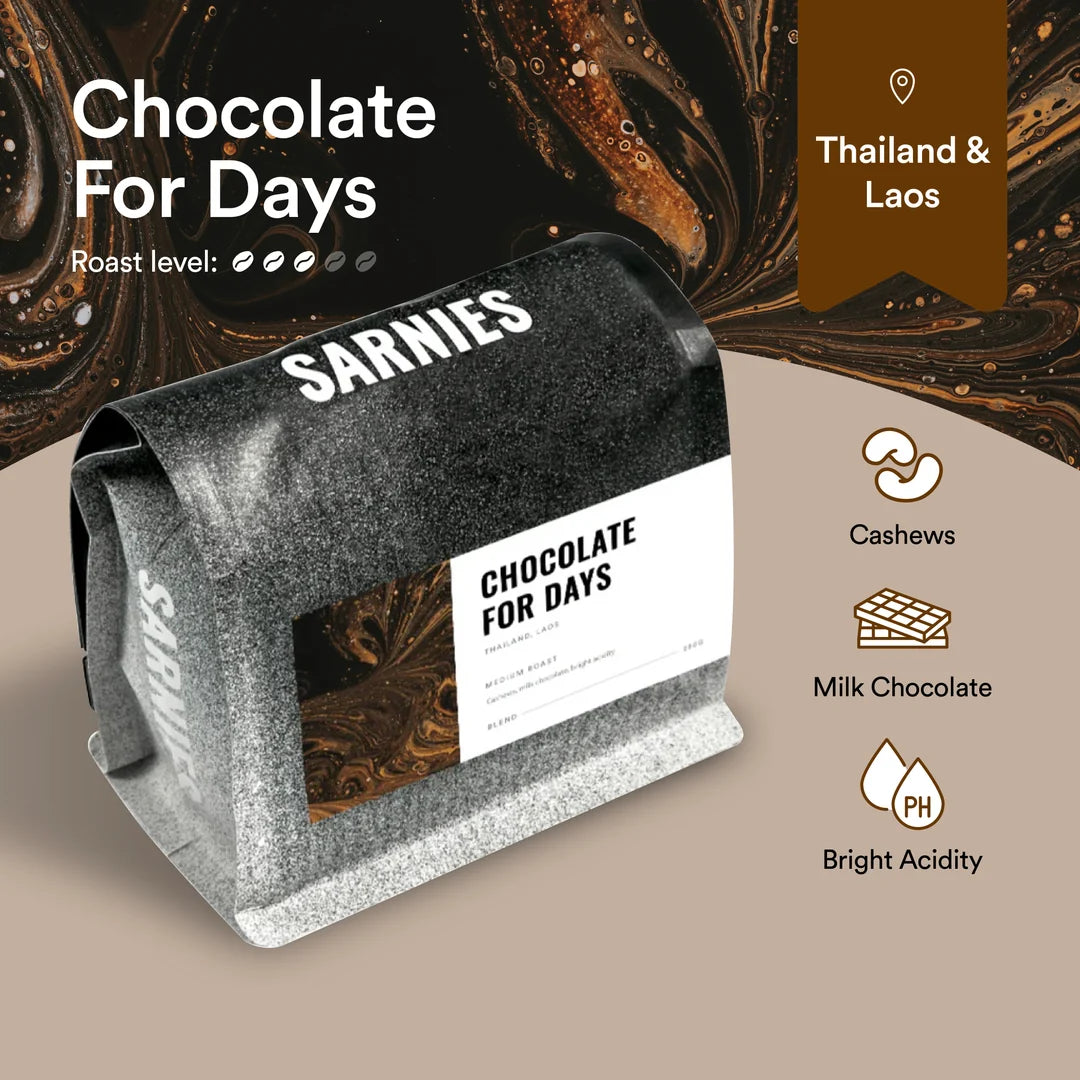 SARNIES - Chocolate For Days Coffee Bean (Blend)