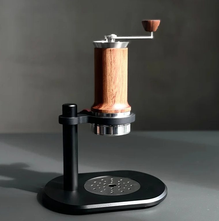 MISCHIEFWORKSHOP- Manual Espresso Portable Machine (Walnut Wood)