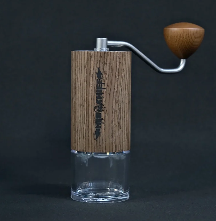 MISCHIEFWORKSHOP-M40 Hand grinder-Walnut Wood