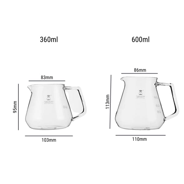 TimeMore - 600ml Transparent (Coffee Server)