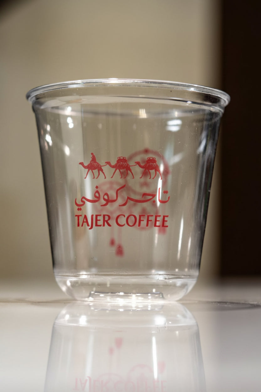 Tajer Coffee-Plastic Cups- 12oz.(10pcs)