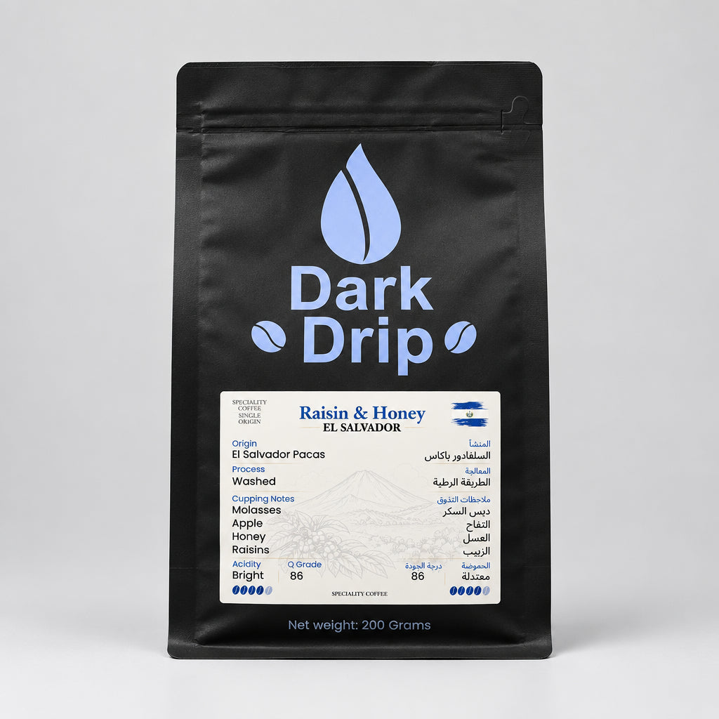 Dark Drip - Raisin Honey (EL Salvador)