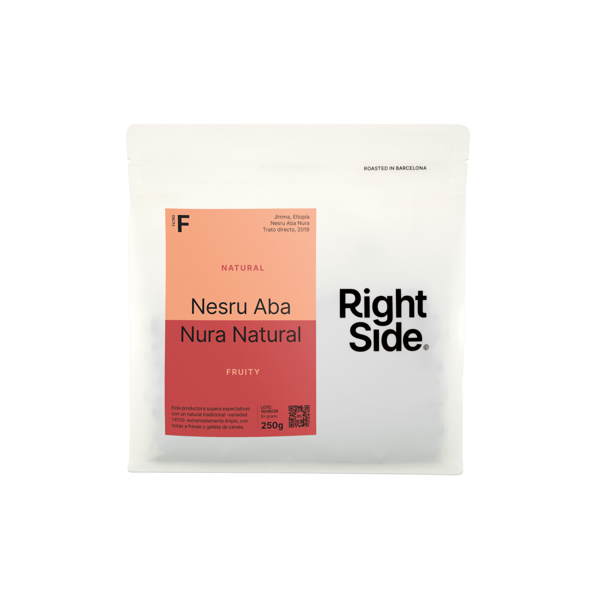 Nesru Aba Nura Natural Filtro - Ethiopia - 250g Coffee Beans