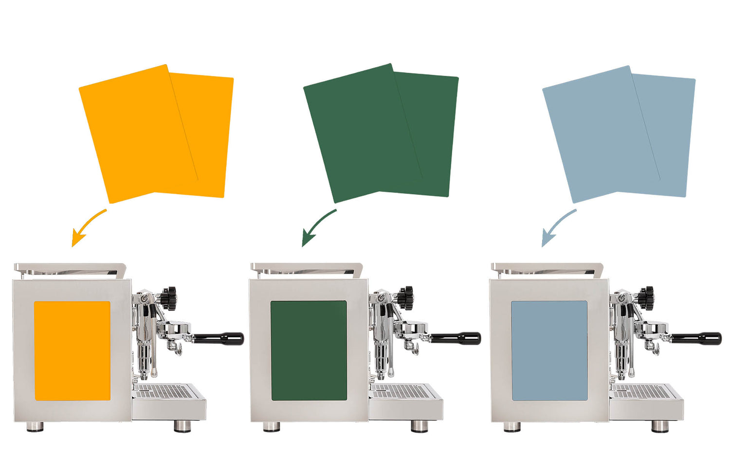 أغطية جانبية مغناطيسية لتضفي لمسة أنيقة على دراجتك RIDE أو PRO 600