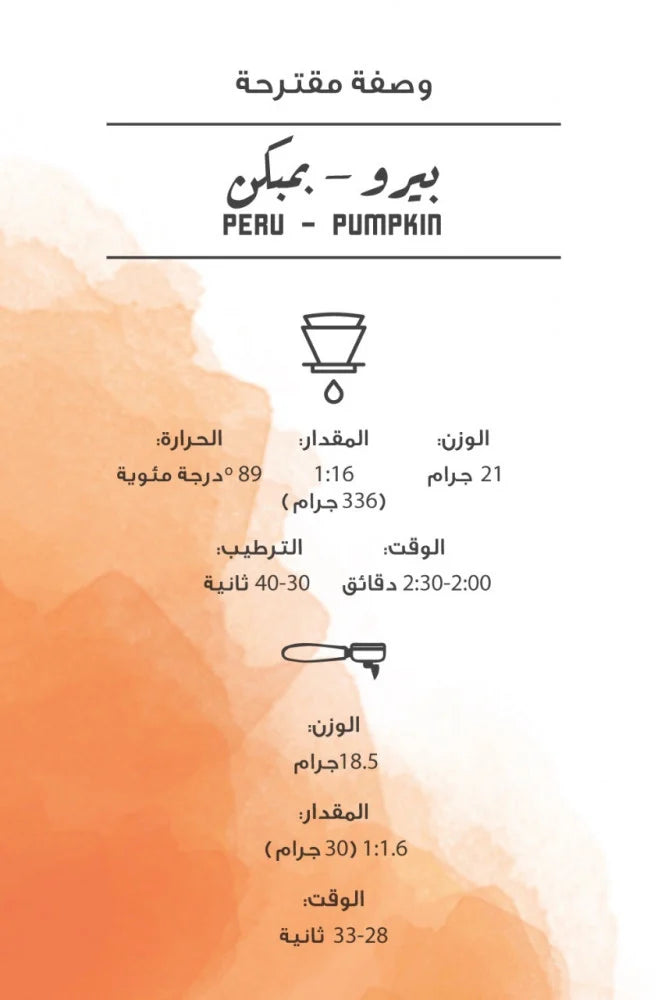 The Coffee Factory- Pumpkin (Peru)