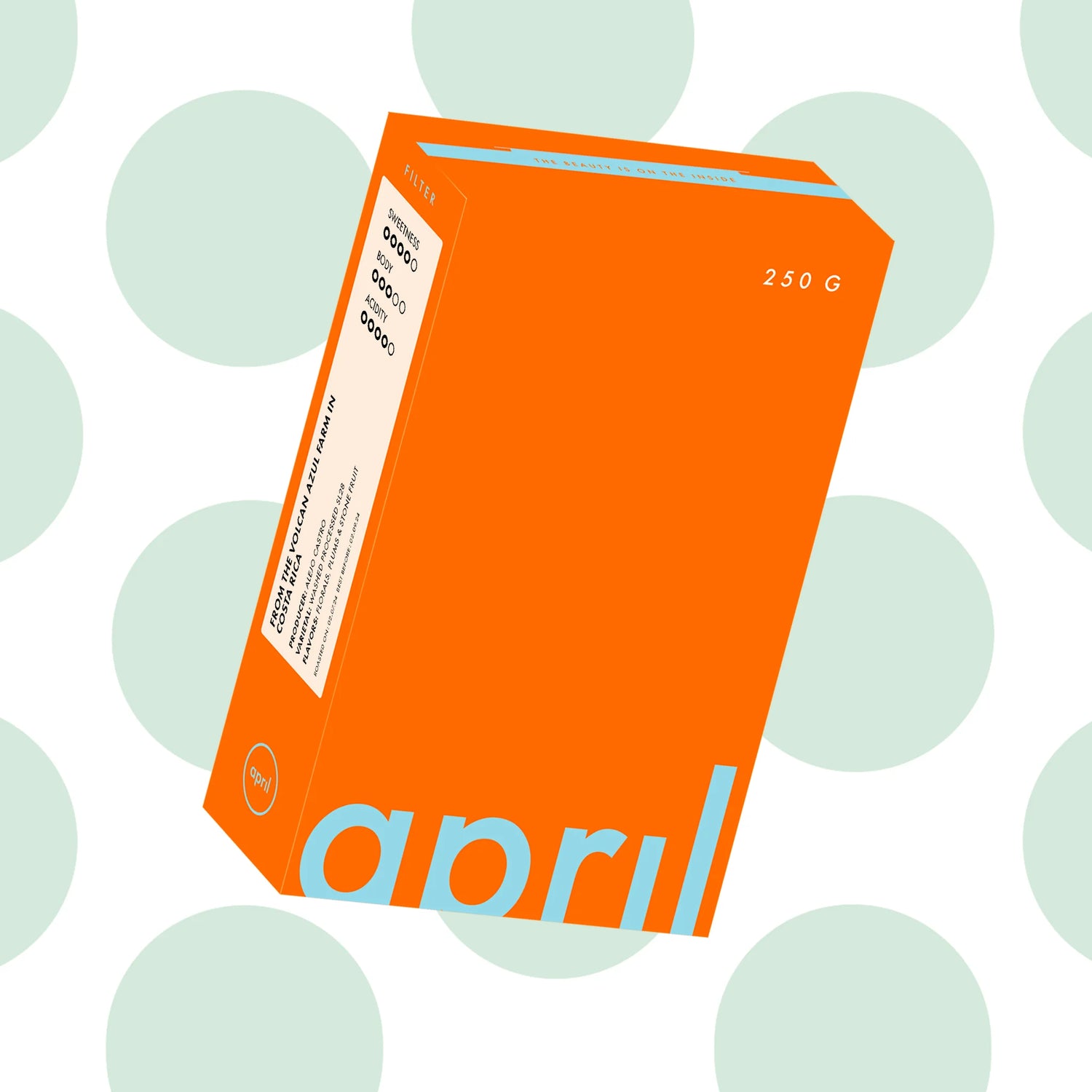 April- Volcan Azul - Costa Rica - Washed SL28